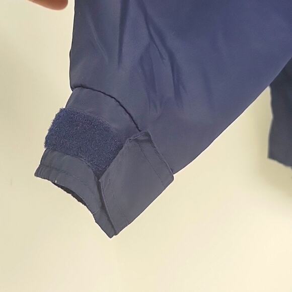 Columbia Bugaboo Lined Windbreaker/Jacket Women's Size M Blue Navy Tan - Picture 3 of 9